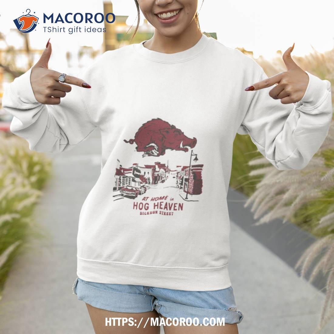 University Of Arkansas Vault Hog Heaven On Dickson Street T Shirt University Of Arkansas Vault Hog Heaven On Dickson Street T Shirt