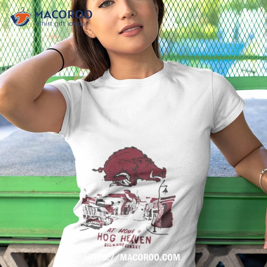 University Of Arkansas Vault Hog Heaven On Dickson Street T Shirt University Of Arkansas Vault Hog Heaven On Dickson Street T Shirt