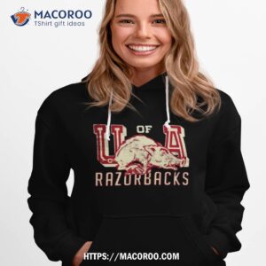 University Of Arkansas Vault Razorbacks Script T Shirt 2 university of arkansas vault razorbacks script t shirt hoodie 1