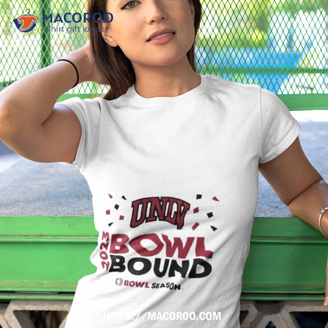 Unlv Rebels 2023 Bowl Bound Bow Season Logo T Shirt Unlv Rebels 2023 Bowl Bound Bow Season Logo T Shirt