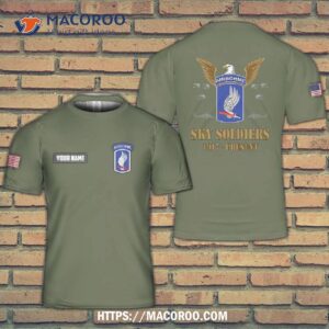 Us Army 173rd Airborne Brigade 3D T-Shirt