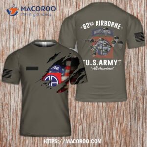 Us Army 82nd Airborne Division 3D T-Shirt