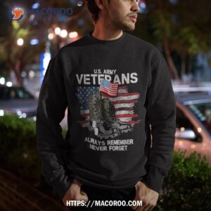 us army veterans always remember never forget day shirt sweatshirt