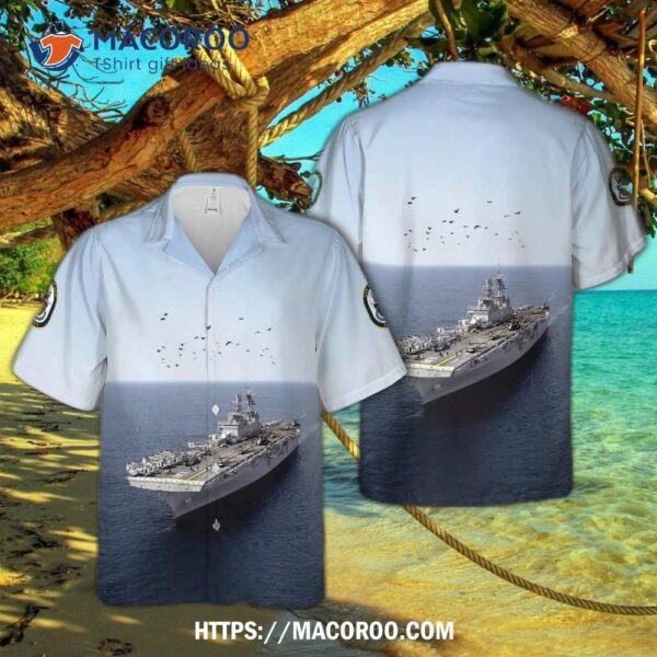 Us Navy Uss Bataan (lhd-5) Expeditionary Strike Group Hawaiian Shirt