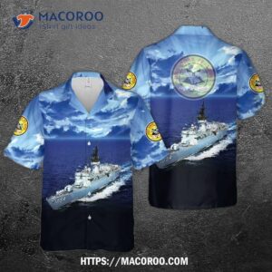 Us Navy Uss Gray (ff-1054) Knox-class Frigate Hawaiian Shirt