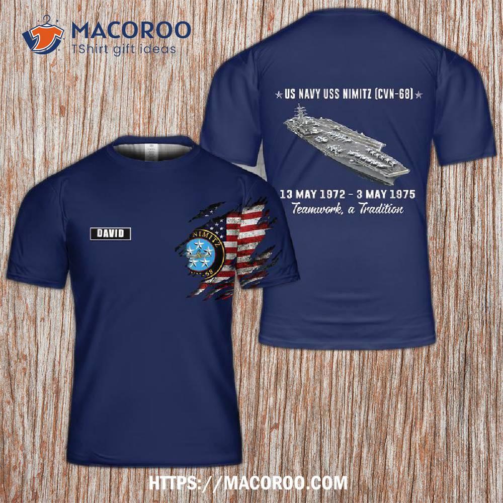 US Navy Blue Angels Patriotic 3D T Shirt - Gifts for Navy Soldiers