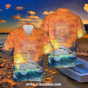 Us Navy Uss Tawakoni (atf-114) Hawaiian Shirt