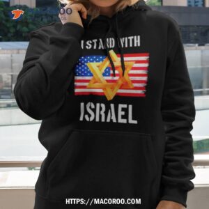 Usa Flag Stand With Israel Shirt
