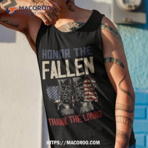 usa veterans day memorial honor the fallen shirt tank top 1