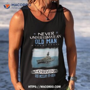 uss mccloy ff 1038 veterans day father gift shirt tank top