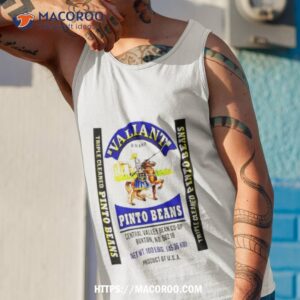 valiant pinto beans shirt tank top 1