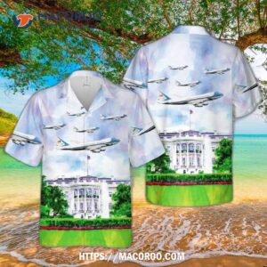 Vc-25 Air Force One Hawaiian Shirt