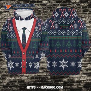 vest gosblue unisex 3d sublimation christmas pullover hoodie xmas sweatshirt funny 1
