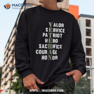 veteran facts happy veterans day support graphic shirt sweatshirt