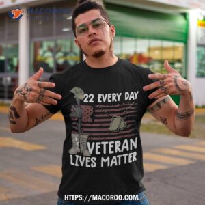 Veteran Lives Matter Shirt Veterans Day Tee