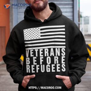 Veterans Before Refugees Day Shirt