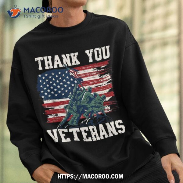 Veterans Day Gift Thank You Us Military Soldiers Shirt