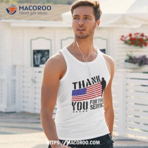 veterans day t shirt thank you for your service tank top