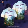 Vicky Benzing P-51 “miss Van Nuys” Airplane Hawaiian Shirt