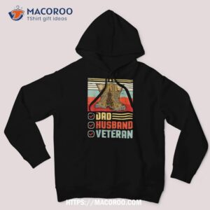 vintage boot happy veteran day father dad husband shirt hoodie