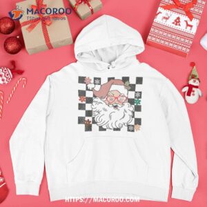 vintage christmas santa claus face old fashioned shirt hoodie