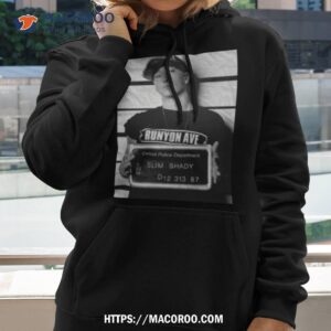 vintage eminem mugshot bloody horror shirt hoodie