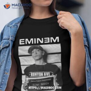 vintage eminem mugshot bloody horror shirt tshirt