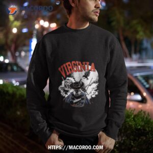 virginia cavaliers haunted campus cavalier spooky hoos t shirt sweatshirt