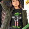 Waiter Elf Group Christmas Vintage Shirt