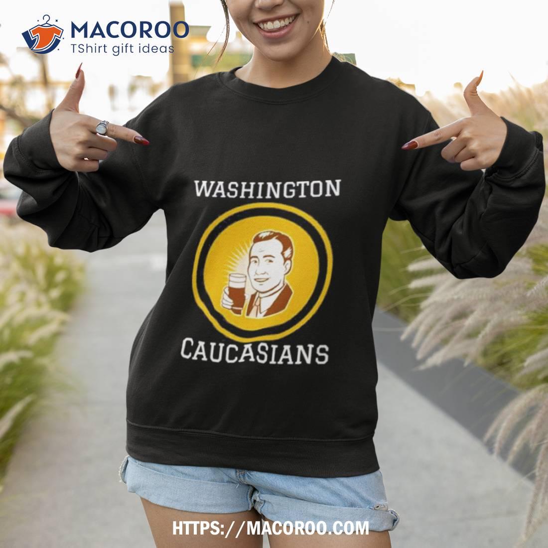 Washington Caucasians Funny Football Shirt Washington Caucasians Funny Football Shirt