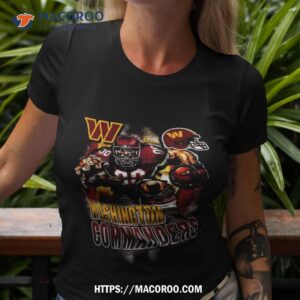 Washington Commanders Football Mascot 2023 Vintage T Shirt