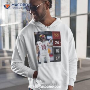 Washington Commanders Win Atlanta Falcons 2023 Nfl Game 24 16 Final Score Shirt 1 washington commanders win atlanta falcons 2023 nfl game 24 16 final score shirt hoodie 1