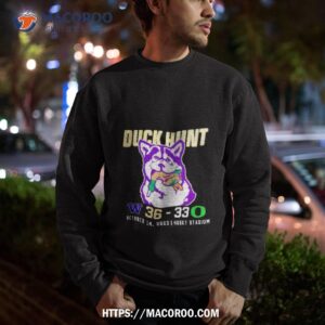 washington huskies 36 33 oregon ducks hunt october 14 2023 husky stadium t shirt sweatshirt