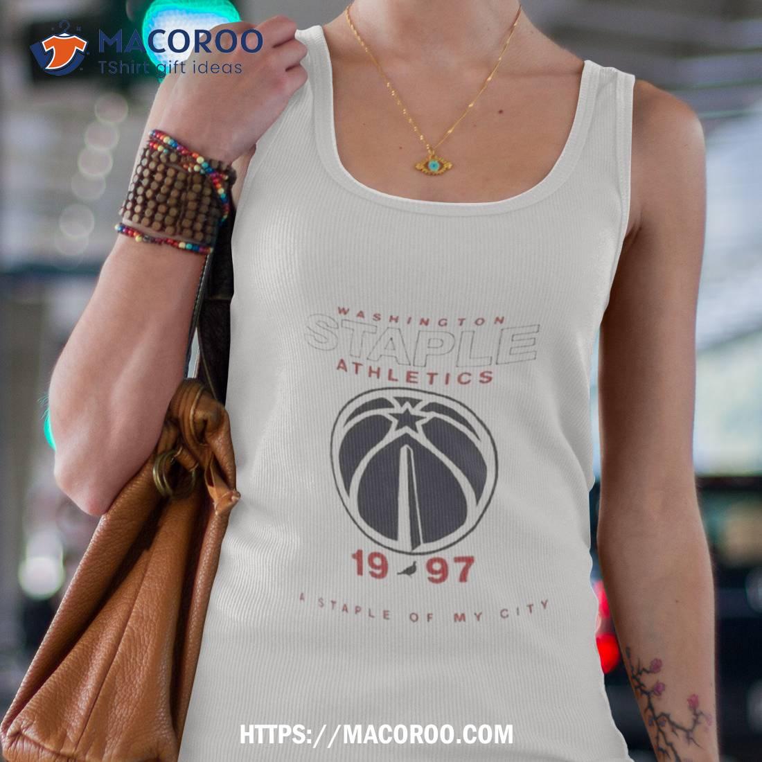 Men's NBA x Staple White Washington Wizards Home Team T-Shirt Size: 3XL