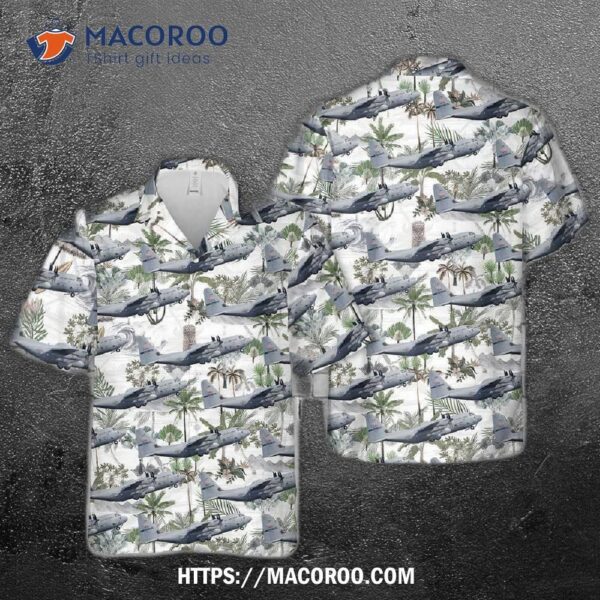 Wc-130j Of The 53rd Wrs Hawaiian Shirt