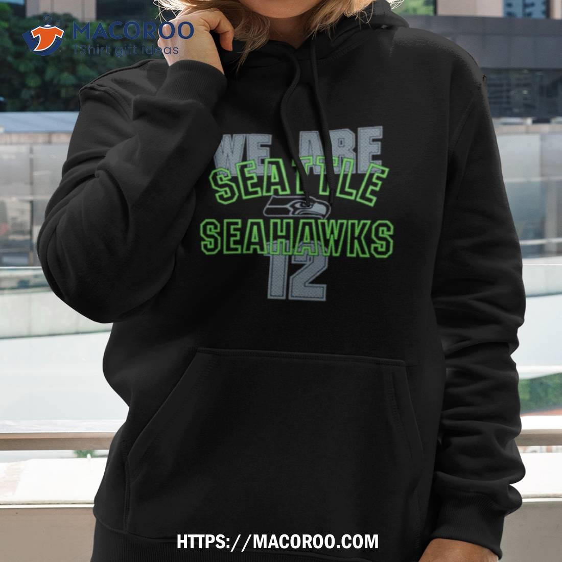 Seattle Seahawks Nike Women's Team Slogan Long Sleeve T-Shirt - Royal