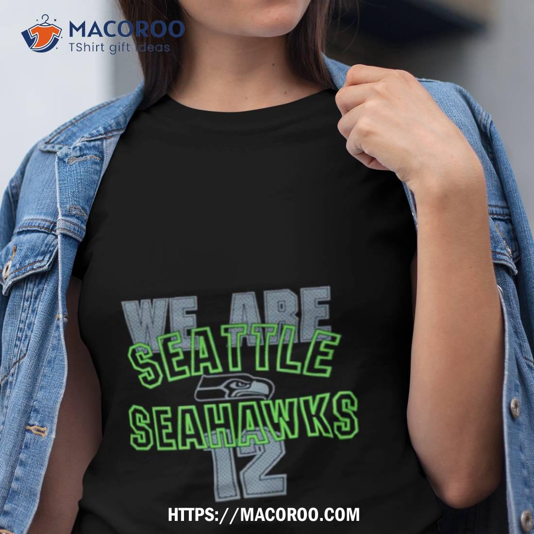 NEW FASHION 2023 Seattle Seahawks T-shirt Graphic Cartoon player gift for  fans