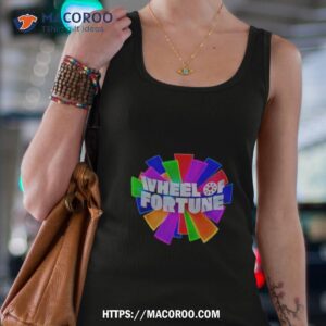 wheel of fortune color logo shirt tank top 4