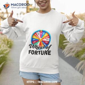 wheel of fortune shirt sweatshirt 1