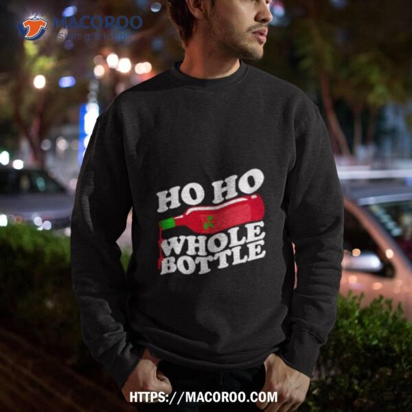 Whisky Ho Ho Whole Bottle Shirt