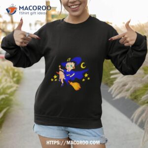 witch betty boop mega yacht shirt sweatshirt 1