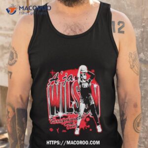 wnba a ja wilson unapologetic tour shirt tank top