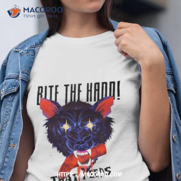 Wolf Bite The Hand That Feeds Shirt