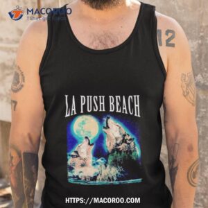 wolf la push beach shirt tank top