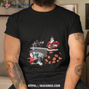 wrong santa 2023 christmas shirt tshirt