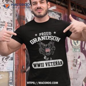 Wwii Veteran’s Grandson Shirt, Day Gift