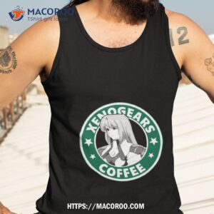 xenogears starbucks logo elly shirt tank top 3