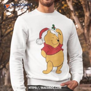 xmas art winnie the pooh shirt sweatshirt