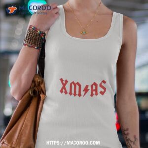 xmas cool rock music christmas shirt tank top 4