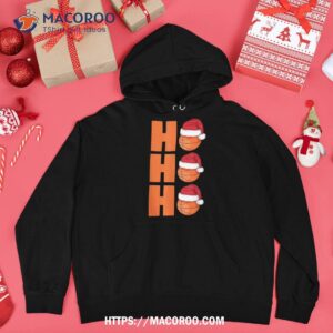 xmas santa claus basketball christmas shirt hoodie